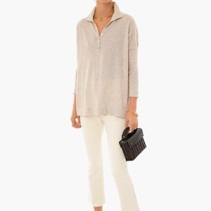 EUC Tuckernuck Clayton Knit Polo - Ecru XS/S